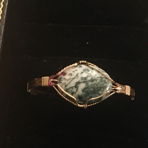 NEW~Moss Agate Bracelet